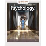 MindTap Psychology, 1 term (6 months) Printed Access Card for Coon/Mitterer/Martini's Introduction to Psychology: Gateways to Mind and Behavior, 15th,9781337565721 MindTap Psychology, 1 term (6 months) Printed Access Card for Coon/Mitterer/Martini's Introduction to Psychology: Gateways to Mind and Behavior, 15th,9781337565721