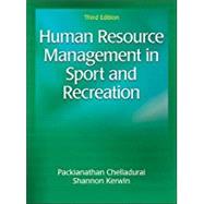 Human Resource Management in Sport and Recreation,9781492535850 Human Resource Management in Sport and Recreation,9781492535850