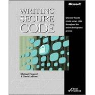 Writing Secure Code,9780735615885 Writing Secure Code,9780735615885