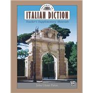 Gateway to Italian Diction,9780739035900 Gateway to Italian Diction,9780739035900