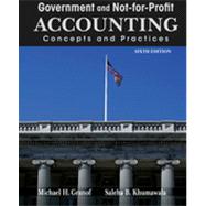 Government and Not-for-Profit Accounting : Concepts and Practices,9781118155974 Government and Not-for-Profit Accounting : Concepts and Practices,9781118155974