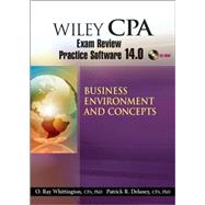 Wiley CPA Examination Review Practice Software 14.0 Business Environment and Concepts,9780470285985 Wiley CPA Examination Review Practice Software 14.0 Business Environment and Concepts,9780470285985
