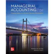 Managerial Accounting,9781264446001 Managerial Accounting,9781264446001