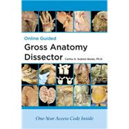 Online Guided Gross Anatomy Dissector,9780878936052 Online Guided Gross Anatomy Dissector,9780878936052