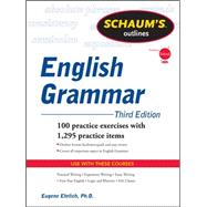 Schaum's Outline of English Grammar, Third Edition,9780071756075 Schaum's Outline of English Grammar, Third Edition,9780071756075