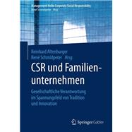 Csr Und Familienunternehmen,9783662556177 Csr Und Familienunternehmen,9783662556177