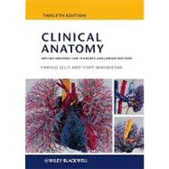 Clinical Anatomy : Applied Anatomy for Students and Junior Doctors,9781405186179 Clinical Anatomy : Applied Anatomy for Students and Junior Doctors,9781405186179