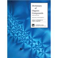 Dictionary Organic Compounds, Sixth Edition, Supplement 2,9781000126211 Dictionary Organic Compounds, Sixth Edition, Supplement 2,9781000126211