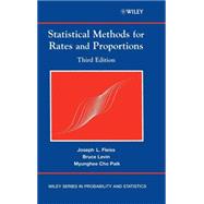 Statistical Methods for Rates and Proportions,9780471526292 Statistical Methods for Rates and Proportions,9780471526292