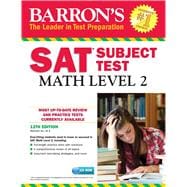 Barron's Sat Subject Test Math, Level 2,9781438076324 Barron's Sat Subject Test Math, Level 2,9781438076324