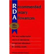 Recommended Dietary Allowances,9780309046336 Recommended Dietary Allowances,9780309046336
