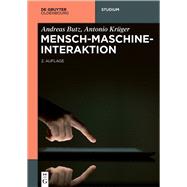 Mensch-maschine-interaktion,9783110476361 Mensch-maschine-interaktion,9783110476361