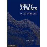 Equity and Trusts in Australia,9780521676632 Equity and Trusts in Australia,9780521676632