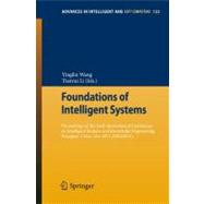 Foundations of Intelligent Systems,9783642256639 Foundations of Intelligent Systems,9783642256639