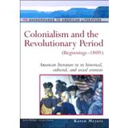 Colonialism And The Revolutionary Period,9780816056675 Colonialism And The Revolutionary Period,9780816056675