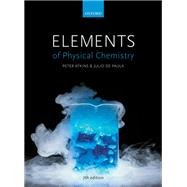 US edition Elements of Physical Chemistry,9780192516725 US edition Elements of Physical Chemistry,9780192516725