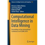 Computational Intelligence in Data Mining,9789811386763 Computational Intelligence in Data Mining,9789811386763