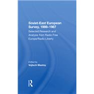 Soviet-east European Survey, 1986-1987,9781000276824 Soviet-east European Survey, 1986-1987,9781000276824