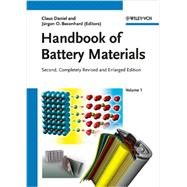 Handbook of Battery Materials,9783527326952 Handbook of Battery Materials,9783527326952