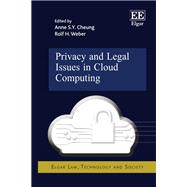Privacy and Legal Issues in Cloud Computing,9781783477067 Privacy and Legal Issues in Cloud Computing,9781783477067