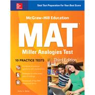 McGraw-Hill Education MAT Miller Analogies Test, Third Edition,9781259837081 McGraw-Hill Education MAT Miller Analogies Test, Third Edition,9781259837081