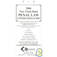 New York State Penal Law Condensed Guide,9780930137168 New York State Penal Law Condensed Guide,9780930137168