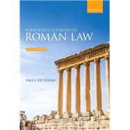 Borkowski's Textbook on Roman Law,9780192587244 Borkowski's Textbook on Roman Law,9780192587244
