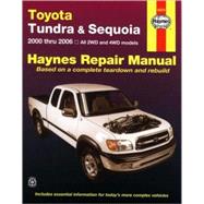 Haynes Repair Manual Toyota Tundra & Sequoia, 2000 Thru 2006,9781563927294 Haynes Repair Manual Toyota Tundra & Sequoia, 2000 Thru 2006,9781563927294