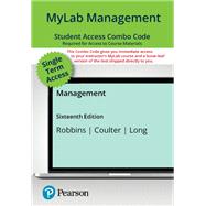 MyLab Management with Pearson eText + Print Combo Access Code for Management,9780138277383 MyLab Management with Pearson eText + Print Combo Access Code for Management,9780138277383