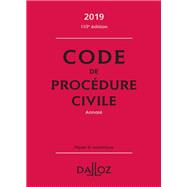 Code de procédure civile 2019, annoté,9782247177417 Code de procédure civile 2019, annoté,9782247177417