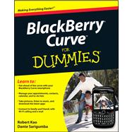 BlackBerry Curve For Dummies,9780470587447 BlackBerry Curve For Dummies,9780470587447