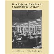 Readings and Exercises in Organizational Behavior,9780120547524 Readings and Exercises in Organizational Behavior,9780120547524