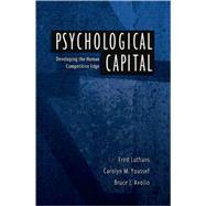 Psychological Capital Developing the Human Competitive Edge,9780195187526 Psychological Capital Developing the Human Competitive Edge,9780195187526