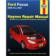 Haynes Repair Manual Ford Focus 2000 Thru 2007,9781563927546 Haynes Repair Manual Ford Focus 2000 Thru 2007,9781563927546