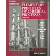 Elementary Principles of Chemical Processes, Student Workbook, 3rd Edition,9780471697596 Elementary Principles of Chemical Processes, Student Workbook, 3rd Edition,9780471697596