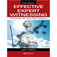 Effective Expert Witnessing,9781439887691 Effective Expert Witnessing,9781439887691