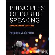 Principles of Public Speaking,9781315267890 Principles of Public Speaking,9781315267890
