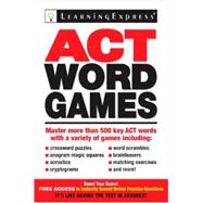 ACT Word Games,9781576857977 ACT Word Games,9781576857977