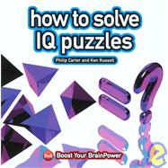 How to Solve IQ Puzzles,9781904468103 How to Solve IQ Puzzles,9781904468103