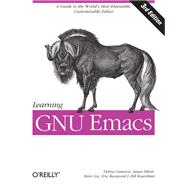 Learning GNU Emacs,9780596108106 Learning GNU Emacs,9780596108106
