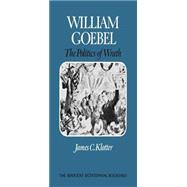 William Goebel,9780813148175 William Goebel,9780813148175