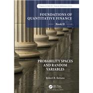 Foundations of Quantitative Finance Book II: Probability Spaces and Random Variables,9781000788273 Foundations of Quantitative Finance Book II: Probability Spaces and Random Variables,9781000788273