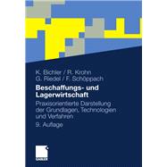 Beschaffungs- und Lagerwirtschaft,9783834988287 Beschaffungs- und Lagerwirtschaft,9783834988287