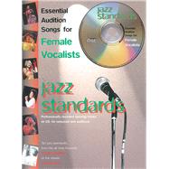 Essential Audition Songs for Female Vocalists Jazz Standards,9780571528301 Essential Audition Songs for Female Vocalists Jazz Standards,9780571528301