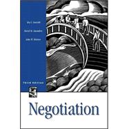 Negotiation : Readings, Cases and Exercises,9780256208320 Negotiation : Readings, Cases and Exercises,9780256208320
