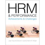 HRM and Performance Achievements and Challenges,9781405168335 HRM and Performance Achievements and Challenges,9781405168335