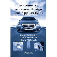 Automotive Antenna Design and Applications,9781315218366 Automotive Antenna Design and Applications,9781315218366