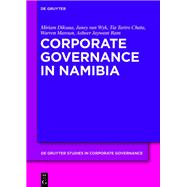 Corporate Governance in Namibia,9783110778366 Corporate Governance in Namibia,9783110778366