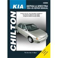Chilton Repair Manual Kia Sephia & Spectra 1994-09,9781563928390 Chilton Repair Manual Kia Sephia & Spectra 1994-09,9781563928390
