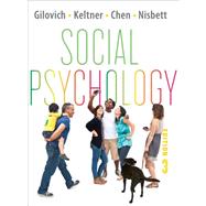 Social Psychology,9780393138474 Social Psychology,9780393138474